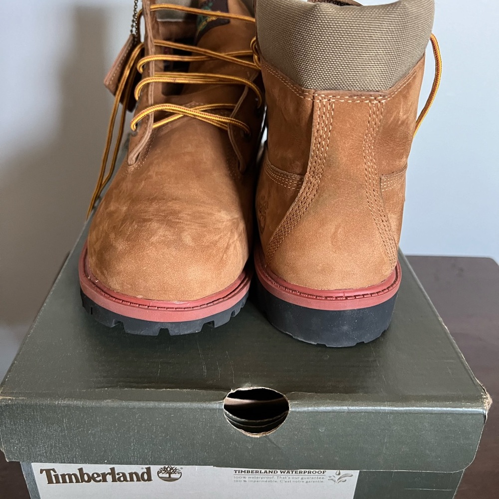 Timberland Tan Leather Boots